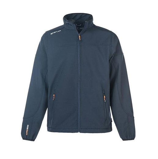 Whistler Softshell Jacket Dublin W-PRO 8,000 (wind and water resistant) navy blue Men